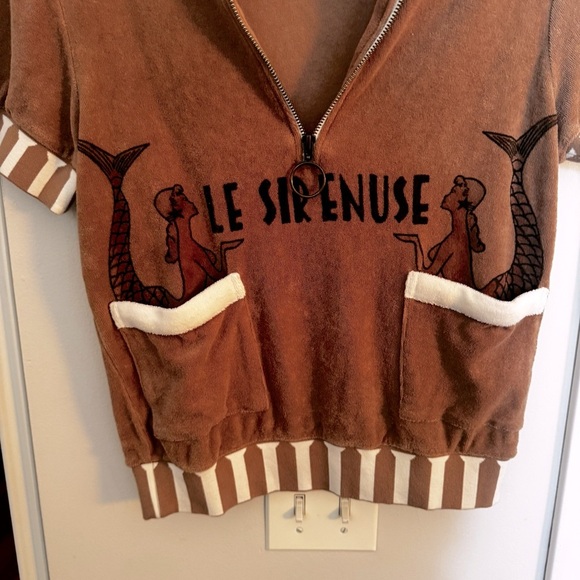 TOMBOLO 'Le Sirenuse' Half-Zip Cabana - Picture 5 of 6